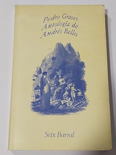 Portada del libro de Antología de Andrés Bello