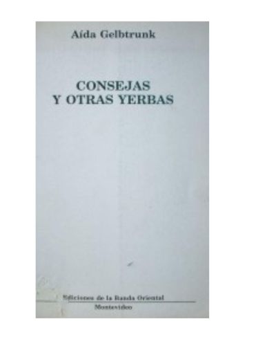 Portada del libro de CONSEJAS Y OTRAS YERBAS