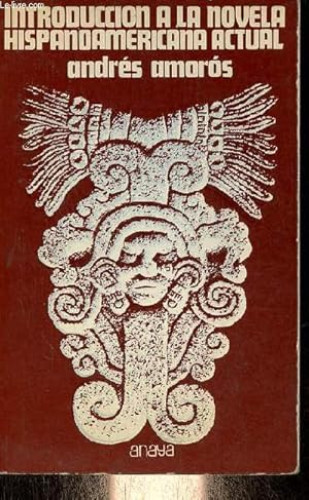 Portada del libro de Introducción a la novela hispanoamericana actual