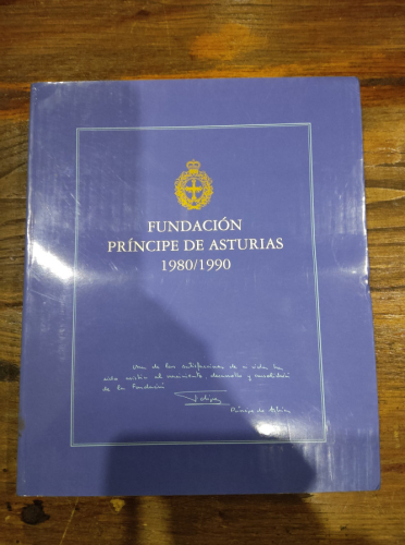 Portada del libro de FUNDACIÓN PRÍNCIPE DE ASTURIAS 1989/1990
