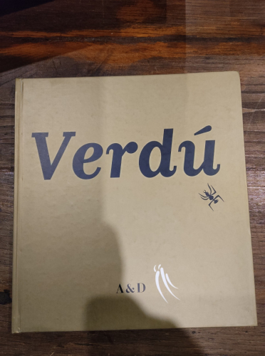 Portada del libro de VERDÚ, A&D GALERIA TOMÁS MARCH VALENCIA JUNIO-JULIO 2000