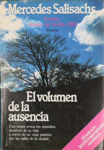 Portada del libro de El Volumen De La Ausencia