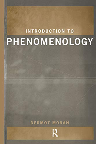 Portada del libro de Introduction to Phenomenology by Dermot Moran