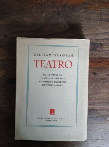 Portada del libro de TEATRO 
