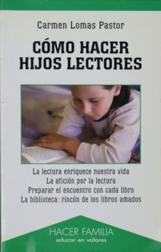 Portada del libro de Cómo hacer hijos lectores