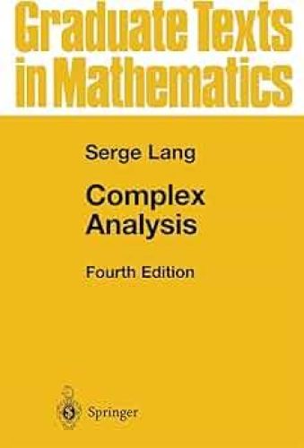 Portada del libro de Complex Analysis