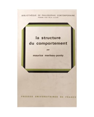 Portada del libro de La structure du comportement