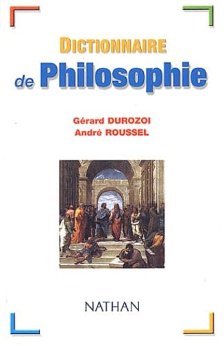 Portada del libro de Dictionnaire de philosophie