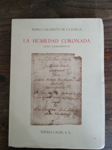 Portada del libro de LA HUMILDAD CORONADA