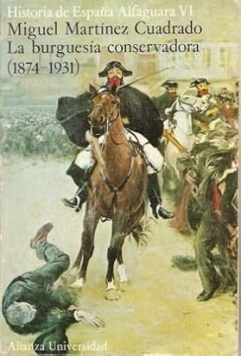Portada del libro de La burguesía conservadora