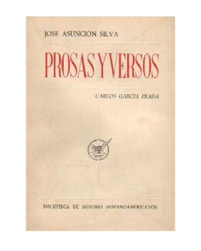 Portada del libro de Prosas y versos