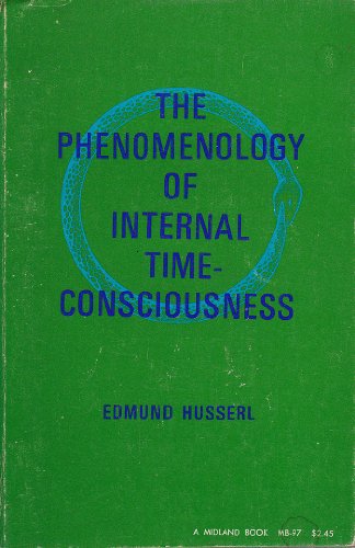 Portada del libro de Phenomenology of Internal Time Consciousness