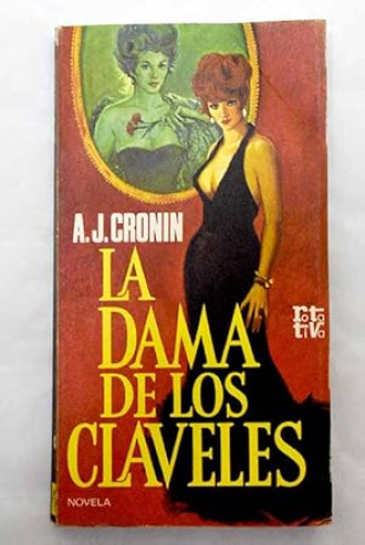 Portada del libro de La dama de los claveles