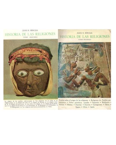 Portada del libro de HISTORIA DE LAS RELIGIONES I Y II