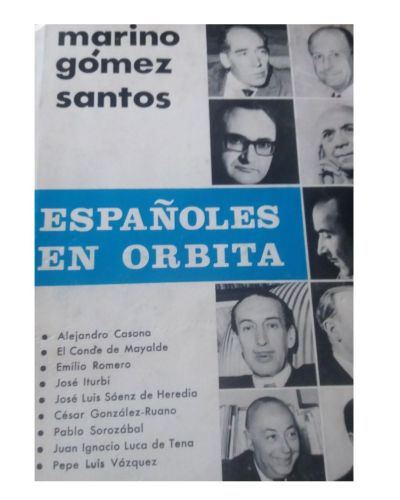Portada del libro de ESPAÑOLES EN ORBITA