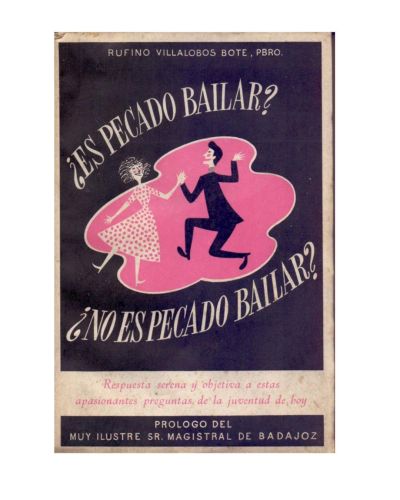 Portada del libro de ¿ES PECADO BAILAR? ¿NO ES PECADO BAILAR?