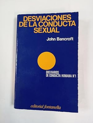 Portada del libro de Desviaciones de la conducta sexual