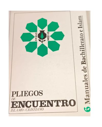 Portada del libro de Pliegos de encuentro islamo-cristiano 6