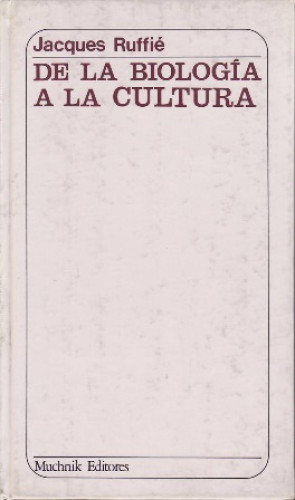 Portada del libro de De la biología a la cultura