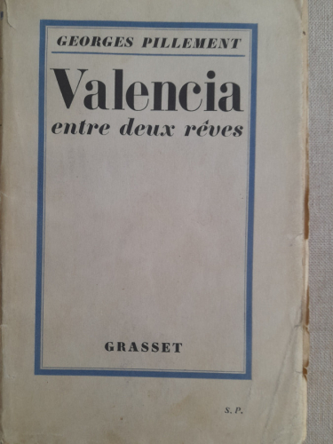 Portada del libro de Valencia entre deux reves