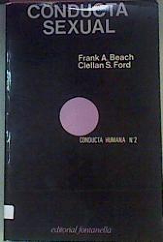 Portada del libro de Conducta sexual