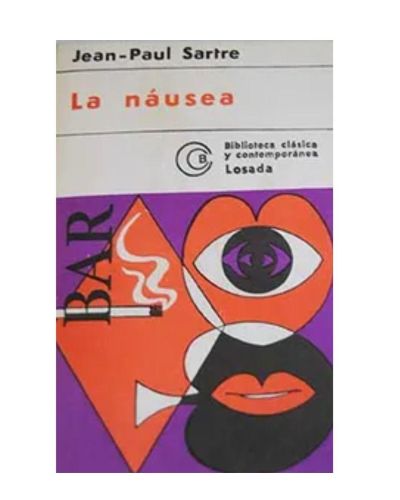 Portada del libro de La náusea