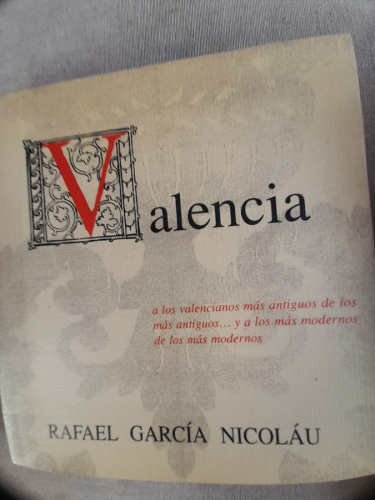Portada del libro de Valencia-- (Spanish Edition)