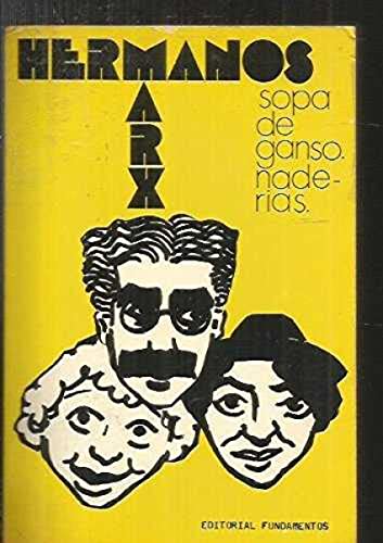 Portada del libro de Sopa de ganso. Naderías