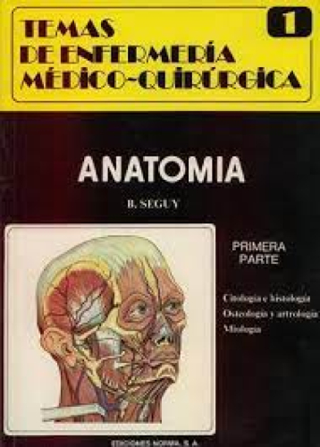 Portada del libro de ANATOMIA. PRIMERA PARTE