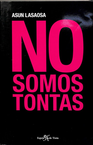Portada del libro de No somos tontas