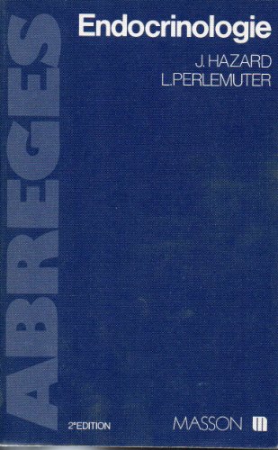 Portada del libro de Endocrinologie