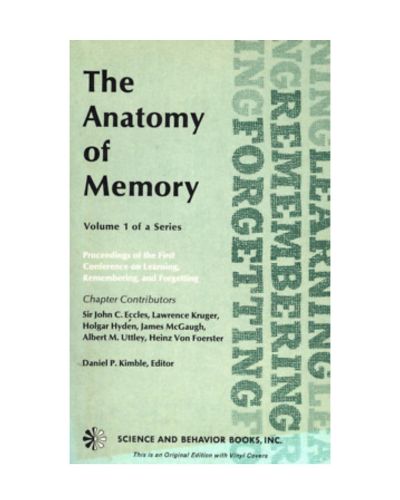 Portada del libro de THE ANATOMY OF MEMORY 