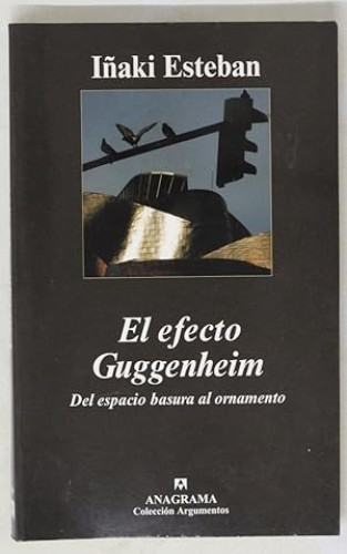 Portada del libro de El efecto Guggenheim