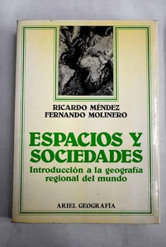 Portada del libro de Espacios y sociedades