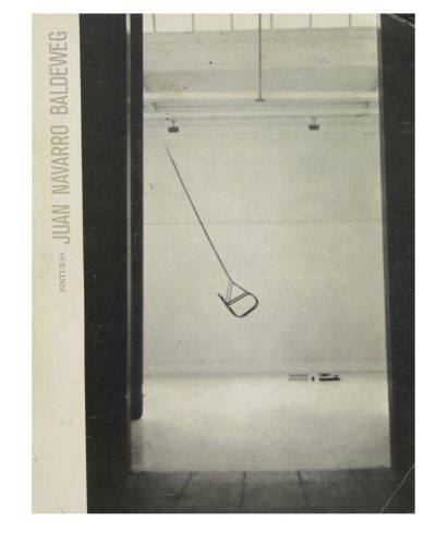 Portada del libro de Juan Navarro Baldeweg. Pinturas. 1984