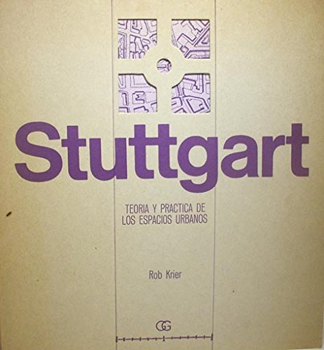 Portada del libro de Stuttgart. Teoría y práctica de los espacios urbanos