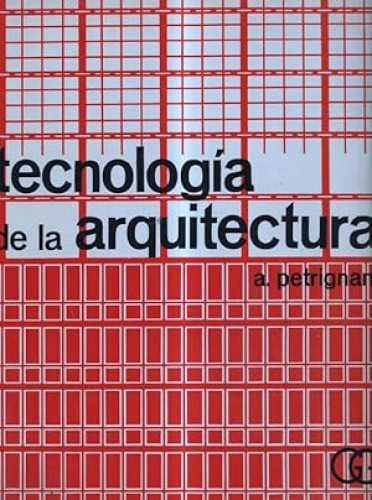 Portada del libro de Tecnologías de la arquitectura