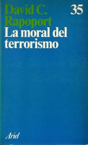 Portada del libro de La moral del terrorismo