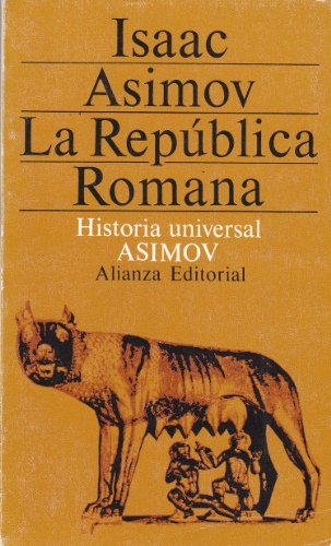 Portada del libro de La República romana