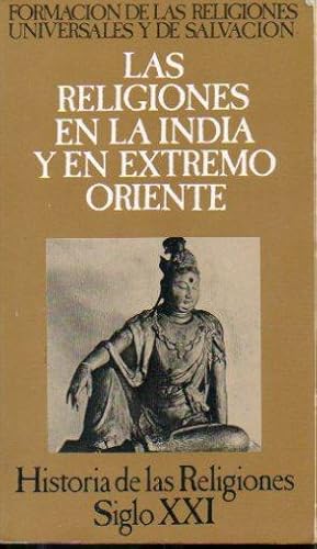 Portada del libro de Las religiones en la India y en el Extremo Oriente
