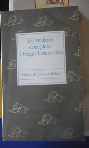 Epistolario completo Ortega-Unamuno