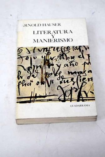 Literatura y manierismo