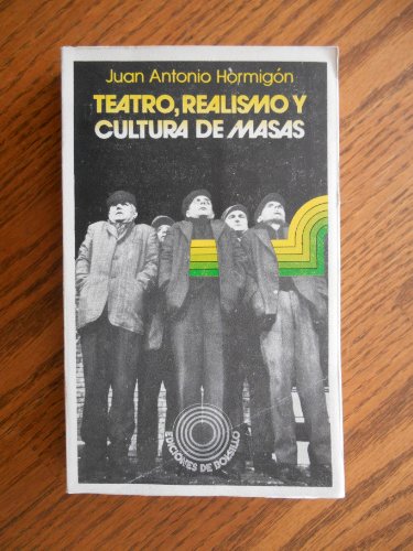 Portada del libro de Teatro, realismo y cultura de masas