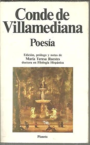 CONDE DE VILLAMEDIANA POESÍA