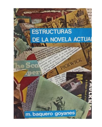Portada del libro de  Estructuras de la Novela Actual 
