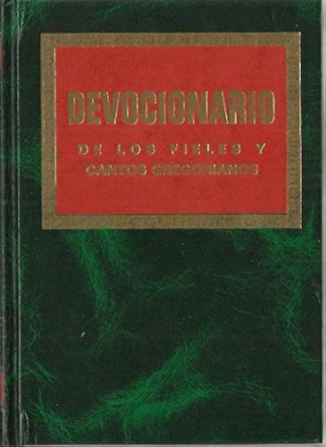 Portada del libro de Devocionario de los fieles