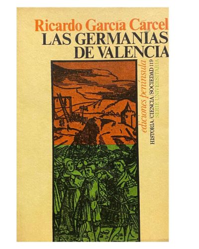 Portada del libro de Las Germanías de Valencia