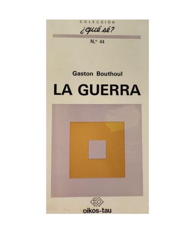 Portada del libro de La Guerra