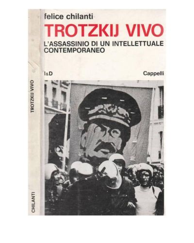 Portada del libro de Trotzkij vivo L'assassinio di un intellettuale contemporaneo