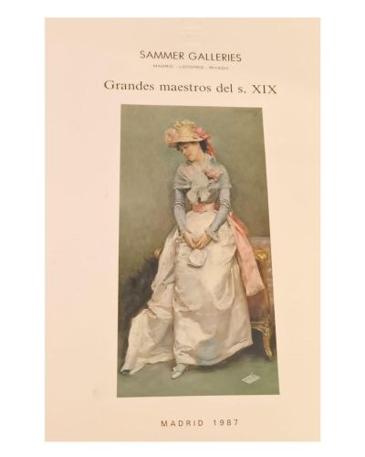 Portada del libro de Grandes maestros del siglo xix sammer galleries